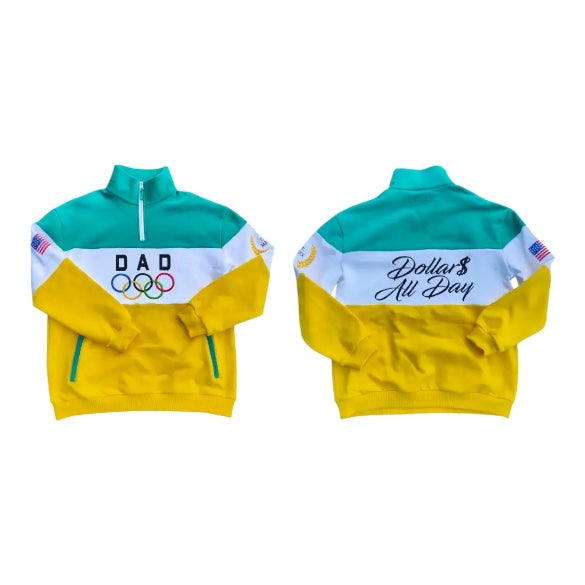 D.A.D Olympic$ Quarter Zip Pullover (Away)