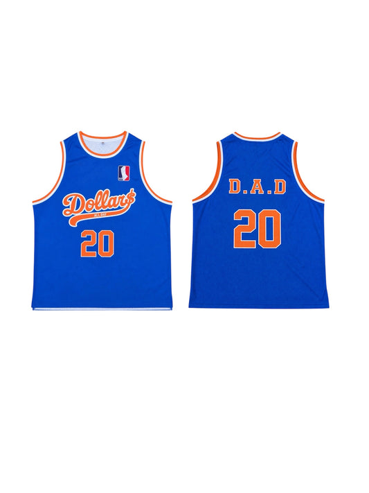 “Draft Day” Blue & Orange Jersey