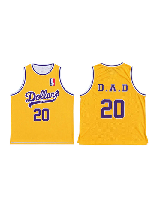 “Draft Day” Gold & Purple Jersey