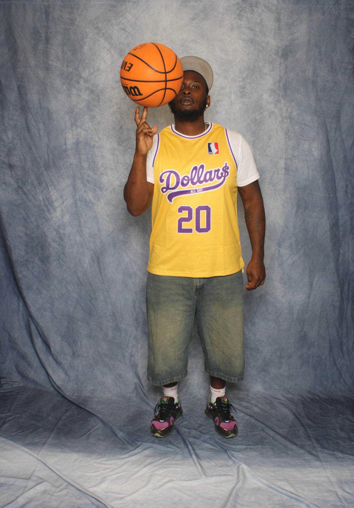 “Draft Day” Gold & Purple Jersey